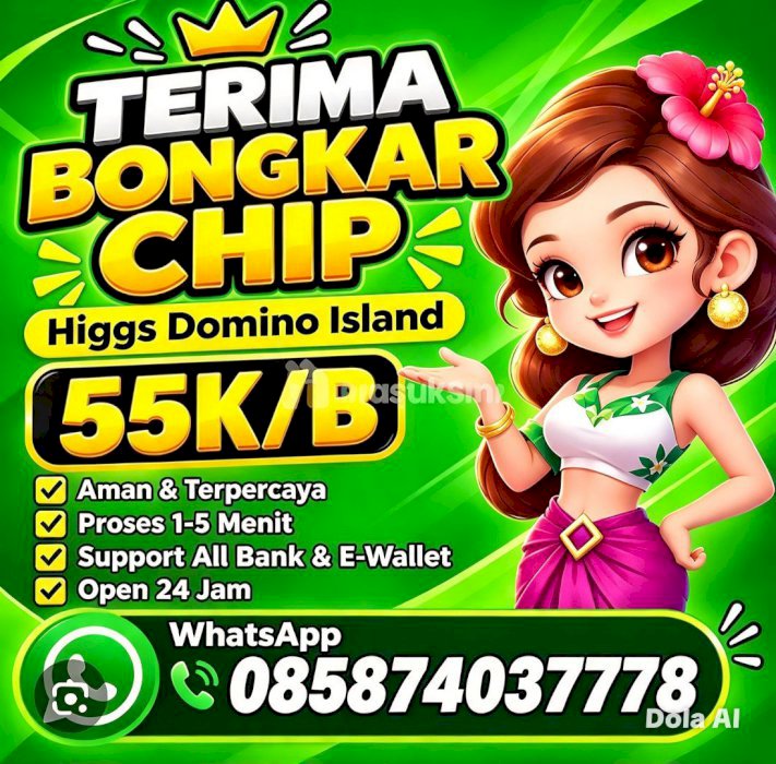 Jual Chip higgs game island WA 085874037778